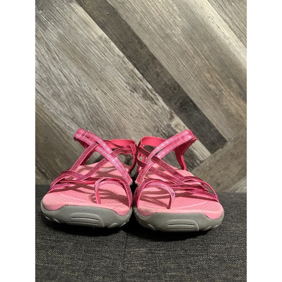 Skechers REGGAE ADVENTURE POPS Girls Size 2 Hot pink - Picture 2 of 8